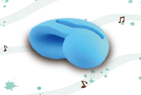 C102 silicone horn conch speaker for iPhone4/iPhone5